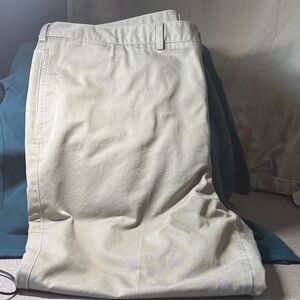 Roundtree & Yorke Big Men’s Khaki Casual Pants 48 x 32